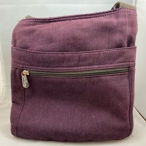 Thirty One purple cross body purse
